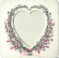 Jennifer's Wedding Heart Frame